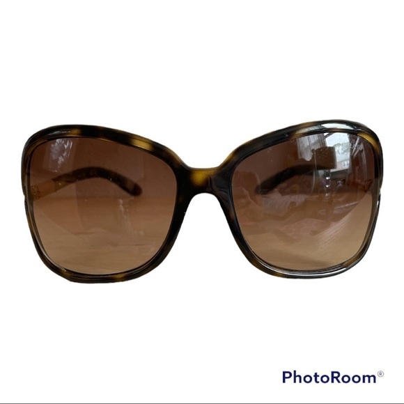 Prada SPR28L Tortoise Shell Oversized Sunglasses - Picture 2 of 10